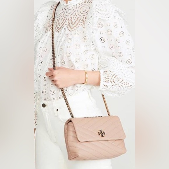 Brand New With Tags - Tory Burch Kira Chevron Flap Shoulder Bag - Picture 13 of 13